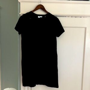 MARCELLA black key hole T-shirt dress